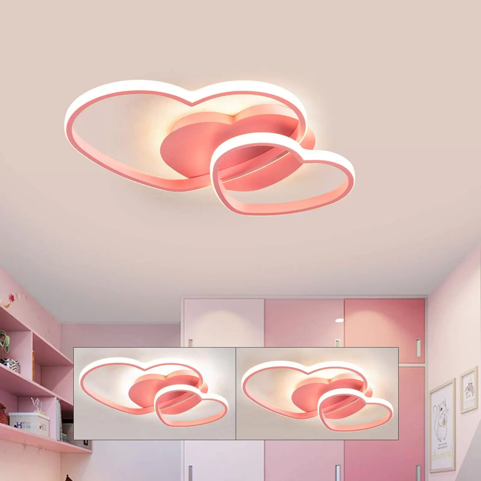 Modern Dimmable LED Acrylic Ceiling Light for Children's Bedroom