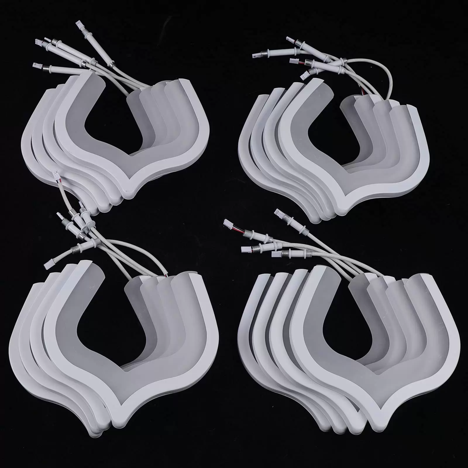 16 Heads Modern LED 96W White Acrylic Dimmable Ceiling Light Fixture with Dimmable Remote Control Modern LED Ceiling Light 16 Heads Modern LED 96W White Acrylic Dimmable Ceiling Light Fixture with Dimmable Remote Control Modern LED Ceiling Light