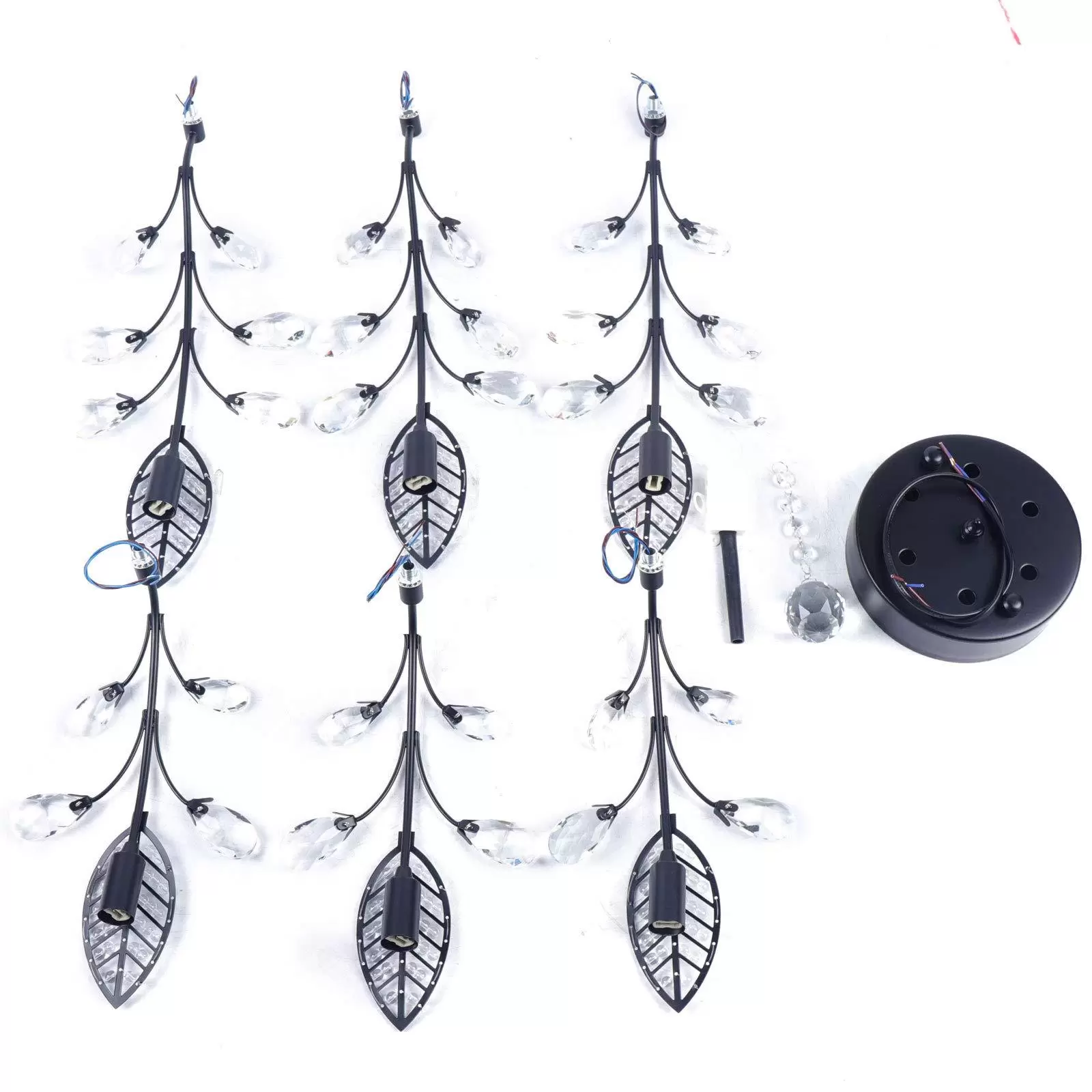 6-Flame Ceiling Light LED Ceiling Light for Living Room Balcony Hall Kitchen Chandelier