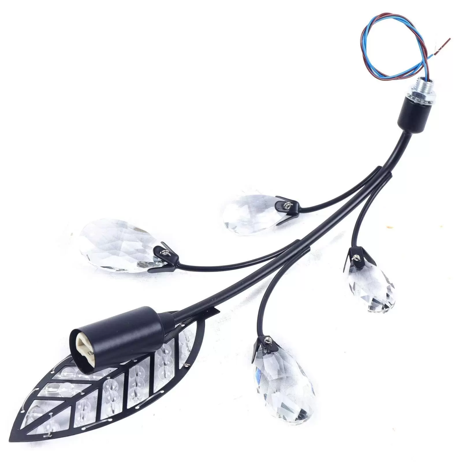 6-Flame Ceiling Light LED Ceiling Light for Living Room Balcony Hall Kitchen Chandelier