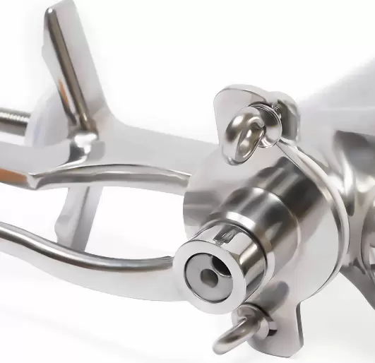 Manual Fruit Juicer, Stainless Steel Fruit and Vegetable Squeezer, Juice Extractor for Kitchen