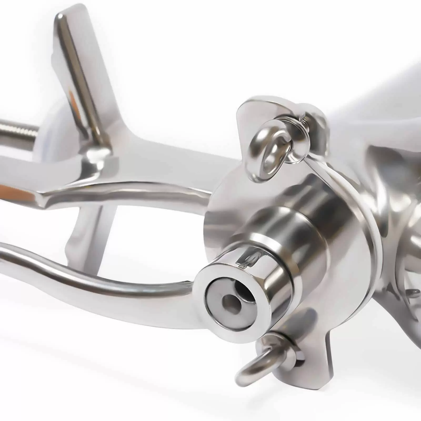 Manual Fruit Juicer, Stainless Steel Fruit and Vegetable Squeezer, Juice Extractor for Kitchen