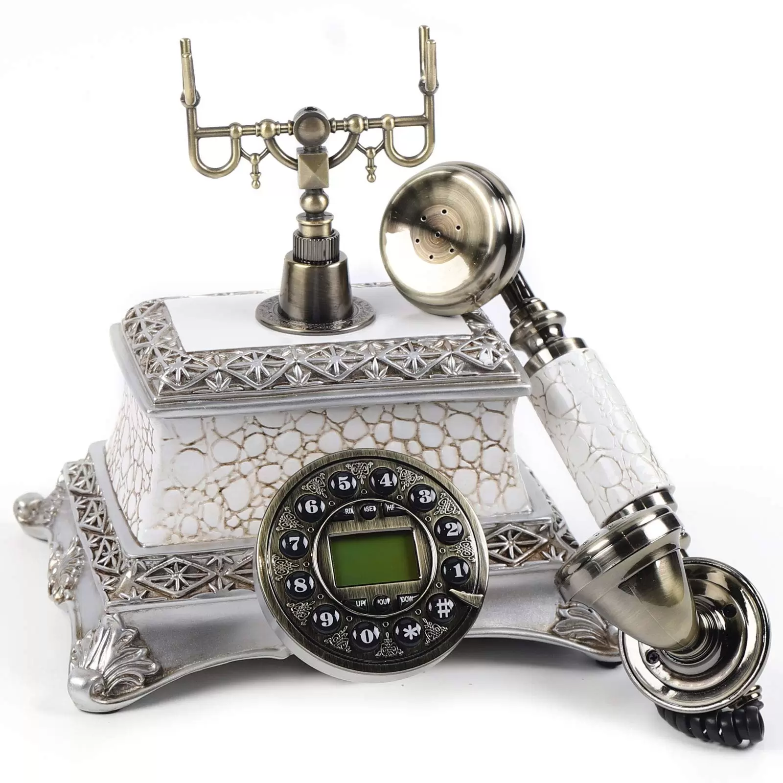 Retro Antique Landline Telephones - Landline Telephone Decoration - Corded Landline - Suitable for Home Textiles, Restaurants and Hotels