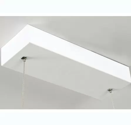 88 W S-shaped LED chandelier - dimmable - creative design - hanging ceiling light - modern - cold light