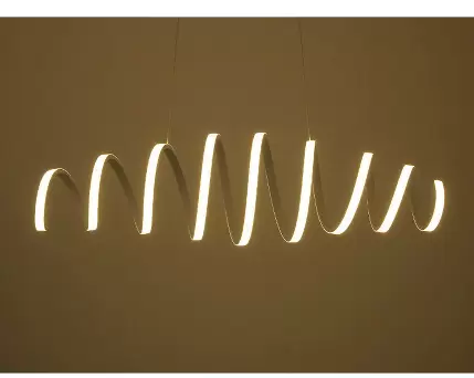 88W S-Shaped LED Chandelier - Dimmable - Creative Design - Hanging Ceiling Light - Modern - Cold/Warm Light