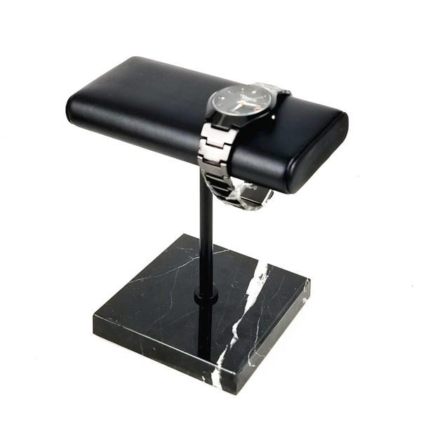Watch Display Stand Black Marble Base Watch Stand for Retail or Personal Use For Home Window Display Shopping Center