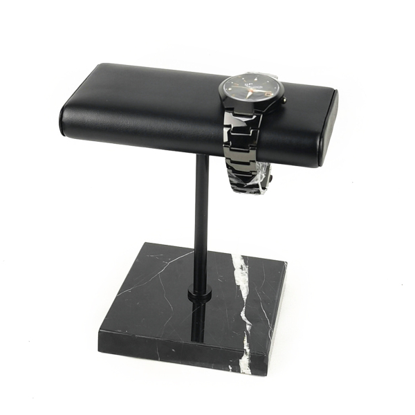 Watch Display Stand Black Marble Base Watch Stand for Retail or Personal Use For Home Window Display Shopping Center