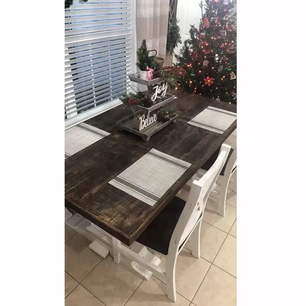 PVC Placemats 4 Placemats Heat-resistant Placemats Anti-fouling Placemats for Restaurant PVC Placemats 4 Placemats Heat-resistant Placemats Anti-fouling Placemats for Restaurant