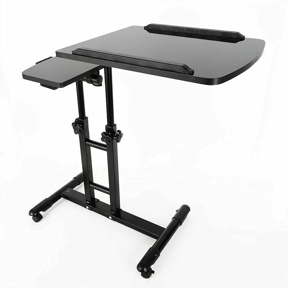 Tattoo Storage Table Tattoo Workbench Stand Tattoo Salon Table with Wheel Double Adjustment 360 Degree Rotation for Beginners and Tattoo Artists