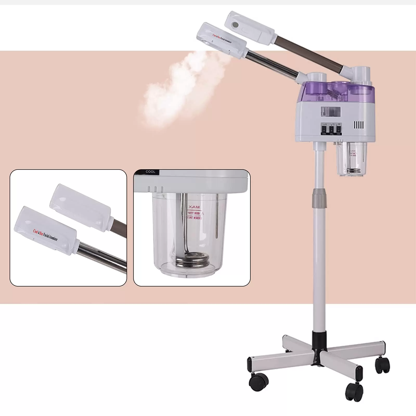 Facial Sauna Steamer Hot and Cold Ozone Vaporizer Vaporizer Face Spa Facial Sauna Evaporator Facial Sauna Mist Steamer Facial Humidifier Facial Sauna Steamer Hot and Cold Ozone Vaporizer Vaporizer Face Spa Facial Sauna Evaporator Facial Sauna Mist Steamer Facial Humidifier
