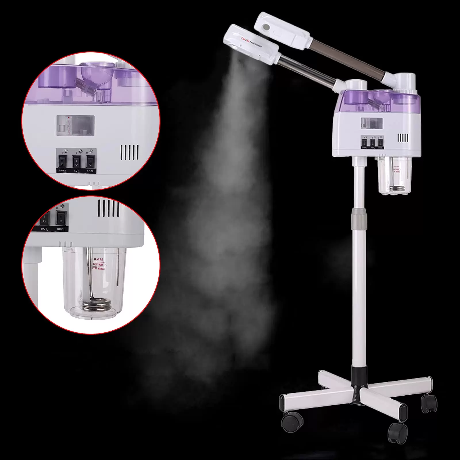 Facial Sauna Steamer Hot and Cold Ozone Vaporizer Vaporizer Face Spa Facial Sauna Evaporator Facial Sauna Mist Steamer Facial Humidifier Facial Sauna Steamer Hot and Cold Ozone Vaporizer Vaporizer Face Spa Facial Sauna Evaporator Facial Sauna Mist Steamer Facial Humidifier