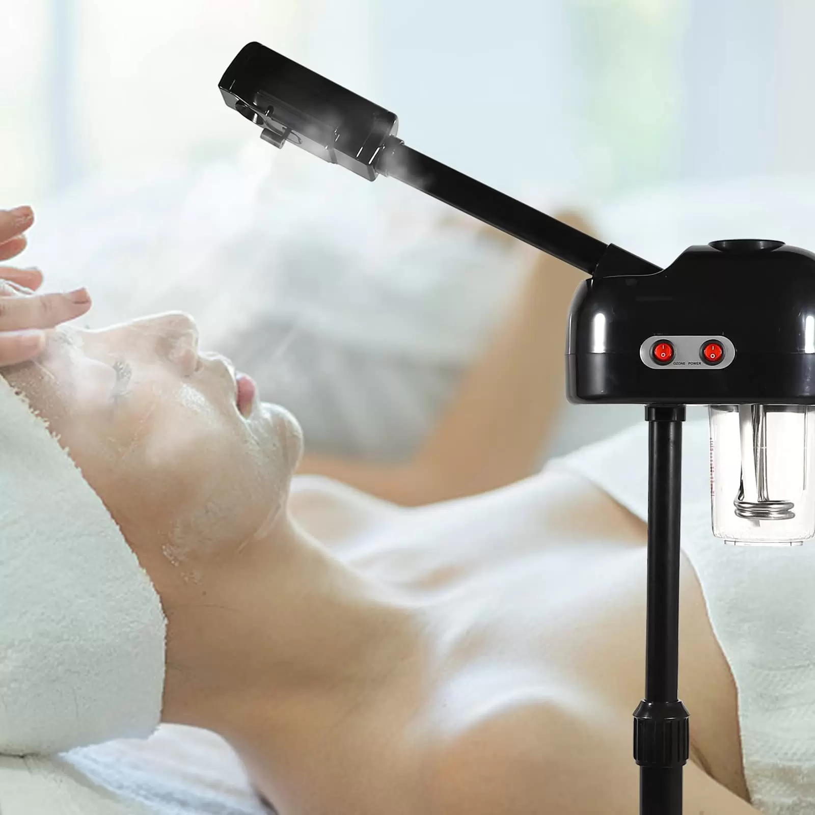 Cncest Facial Sauna Steamer Facial Steamer Facial Steam Humidifier Equipment Facial Sauna Mist Steamer Black Used In Hospitals Beauty Salons And Spas Cncest Facial Sauna Steamer Facial Steamer Facial Steam Humidifier Equipment Facial Sauna Mist Steamer Black Used In Hospitals Beauty Salons And Spas