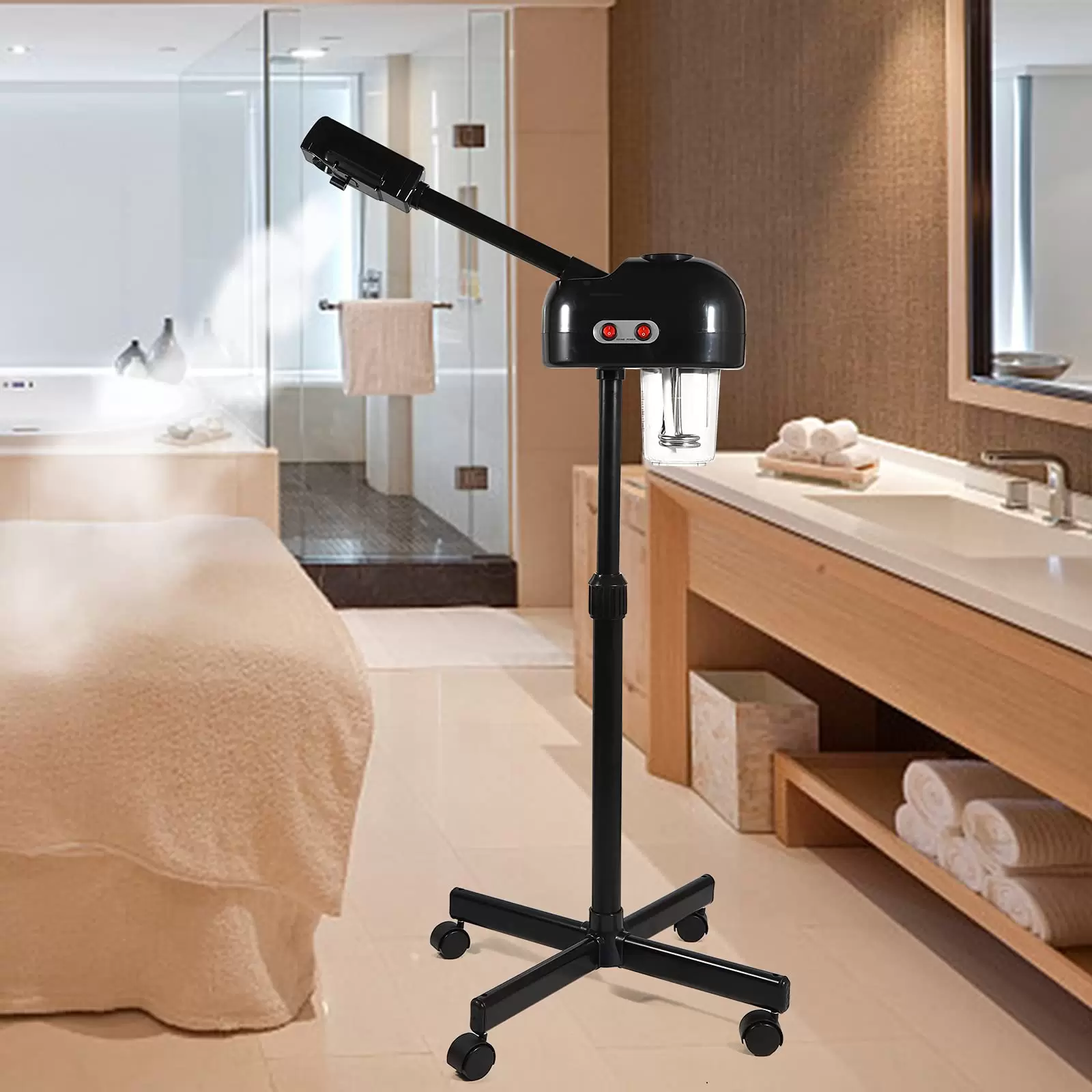 Cncest Facial Sauna Steamer Facial Steamer Facial Steam Humidifier Equipment Facial Sauna Mist Steamer Black Used In Hospitals Beauty Salons And Spas Cncest Facial Sauna Steamer Facial Steamer Facial Steam Humidifier Equipment Facial Sauna Mist Steamer Black Used In Hospitals Beauty Salons And Spas
