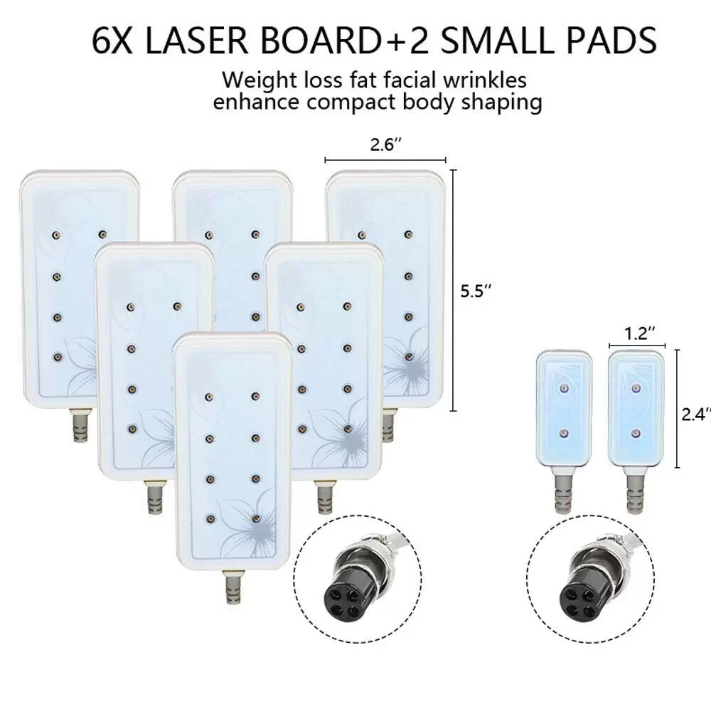 6 in 1 Multifunctional Beauty Device Ultrasonic RF 40K Wrist Slimming Device Body Cellulite Protection