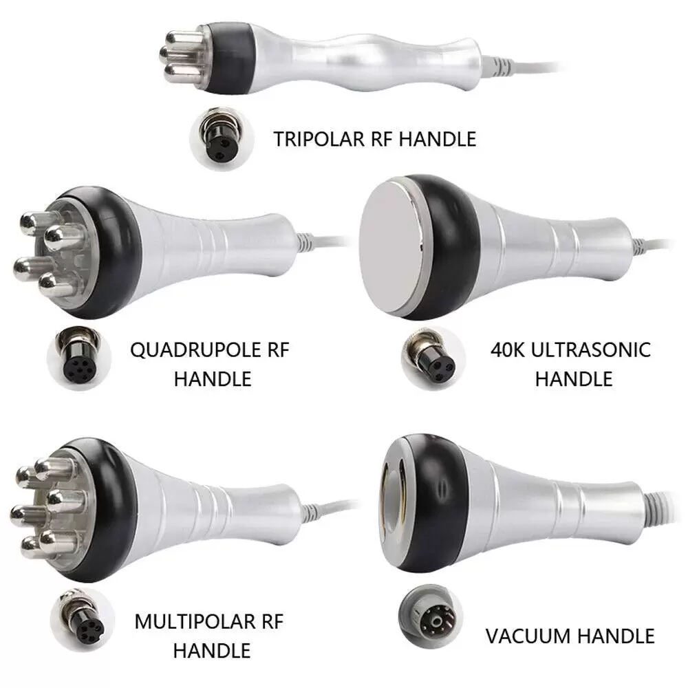 6 in 1 Multifunctional Beauty Device Ultrasonic RF 40K Wrist Slimming Device Body Cellulite Protection