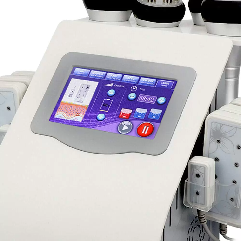 6 in 1 Multifunctional Beauty Device Ultrasonic RF 40K Wrist Slimming Device Body Cellulite Protection