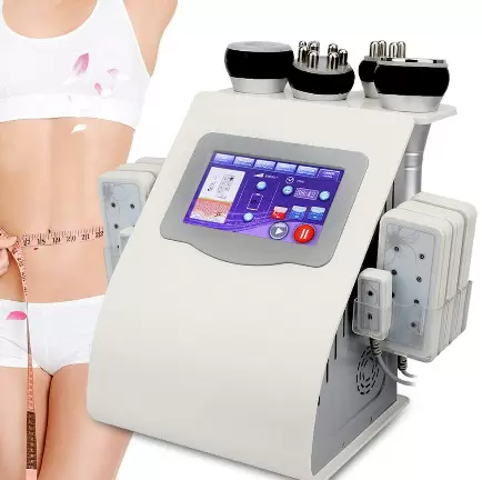6 in 1 Multifunctional Beauty Device Ultrasonic RF 40K Wrist Slimming Device Body Cellulite Protection