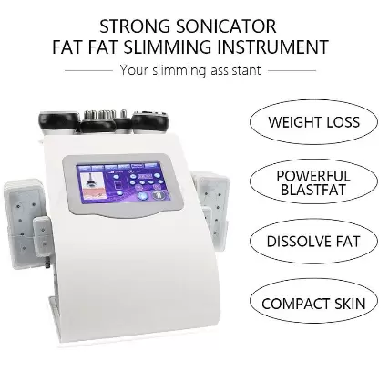 6 in 1 Multifunctional Beauty Device Ultrasonic RF 40K Wrist Slimming Device Body Cellulite Protection