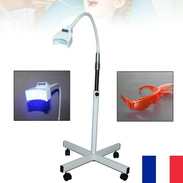 Dental Teeth Withening Lamp, Dental LED Whitening White, Mobile Teeth Bleaching Light Accelerator