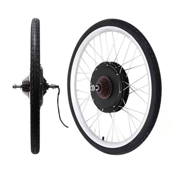 26" 1000W 48V Electric Rear Wheel Motor Conversion Kit