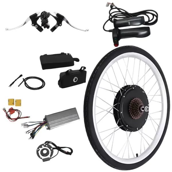 26" 1000W 48V Electric Rear Wheel Motor Conversion Kit