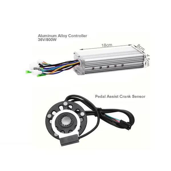 26" 36V 800W Rear Wheel Electric Bike Motor Conversion Kit E-bike LCD Display Sturdy and Durable Electric Bicycle Motor Kit 26" 36V 800W Rear Wheel Electric Bike Motor Conversion Kit E-bike LCD Display Sturdy and Durable Electric Bicycle Motor Kit