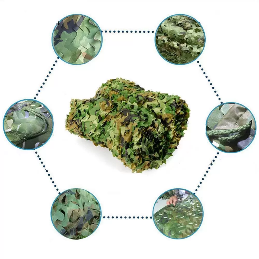 Green Camouflage Netting for Hunting Camping Military Outdoor Activities 6x8m Suitable For Military Nets And Military Movie Props Stage Green Camouflage Netting for Hunting Camping Military Outdoor Activities 6x8m Suitable For Military Nets And Military Movie Props Stage
