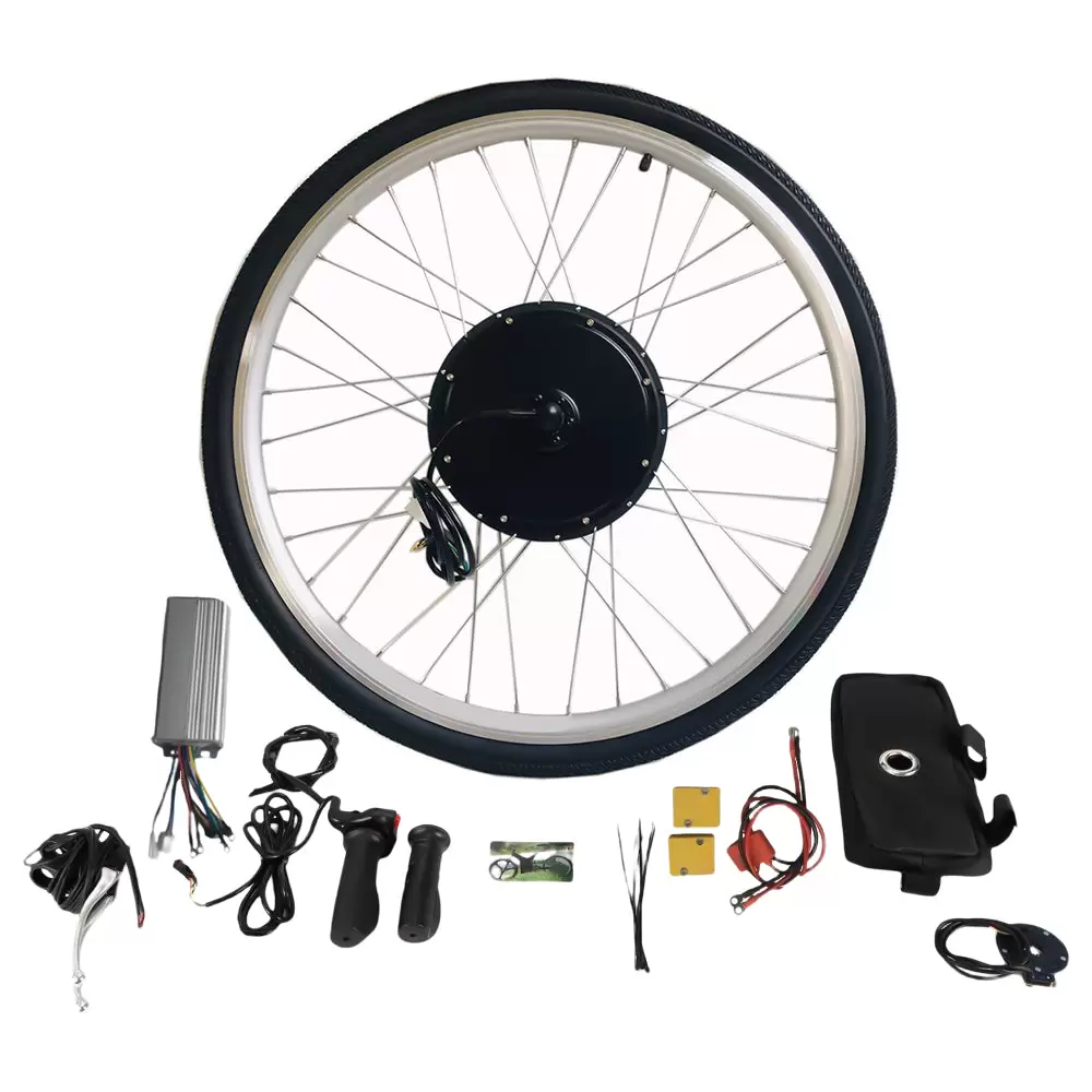 36V 500W 28" Rear Motor LCD E-Bike Electric Bike Conversion Kit