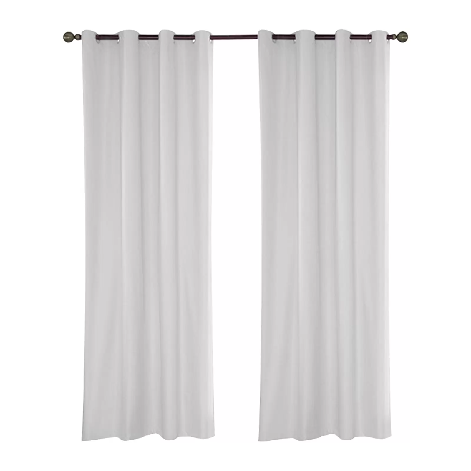 Outdoor Waterproof Curtains, 6 Pack, with Metal Grommets, Blocks 70-90% Sunlight and UV Rays, Windproof