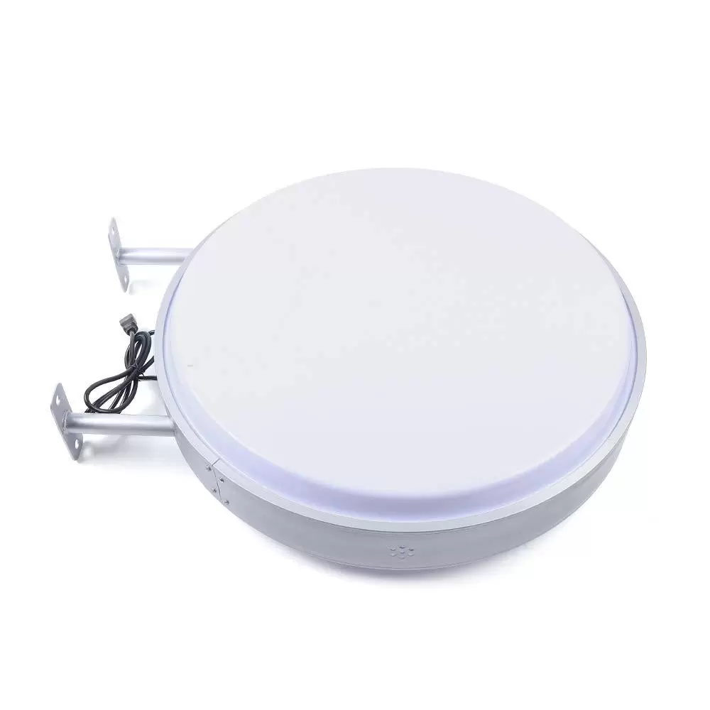 24 Inch LED Light Box - Double Sided - Round - 55cm - Bright Advertising Projection for Restaurants Dining Rooms Shops 24 Inch LED Light Box - Double Sided - Round - 55cm - Bright Advertising Projection for Restaurants Dining Rooms Shops