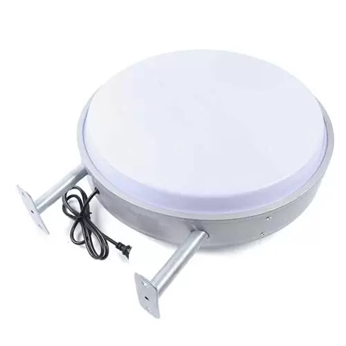 Double-sided Round LED Light Box 20 Inches Waterproof Round Projection 50cm Outdoor Round Illuminated Lightbox Advertising LED Light Box