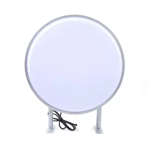 Double-sided Round LED Light Box 20 Inches Waterproof Round Projection 50cm Outdoor Round Illuminated Lightbox Advertising LED Light Box