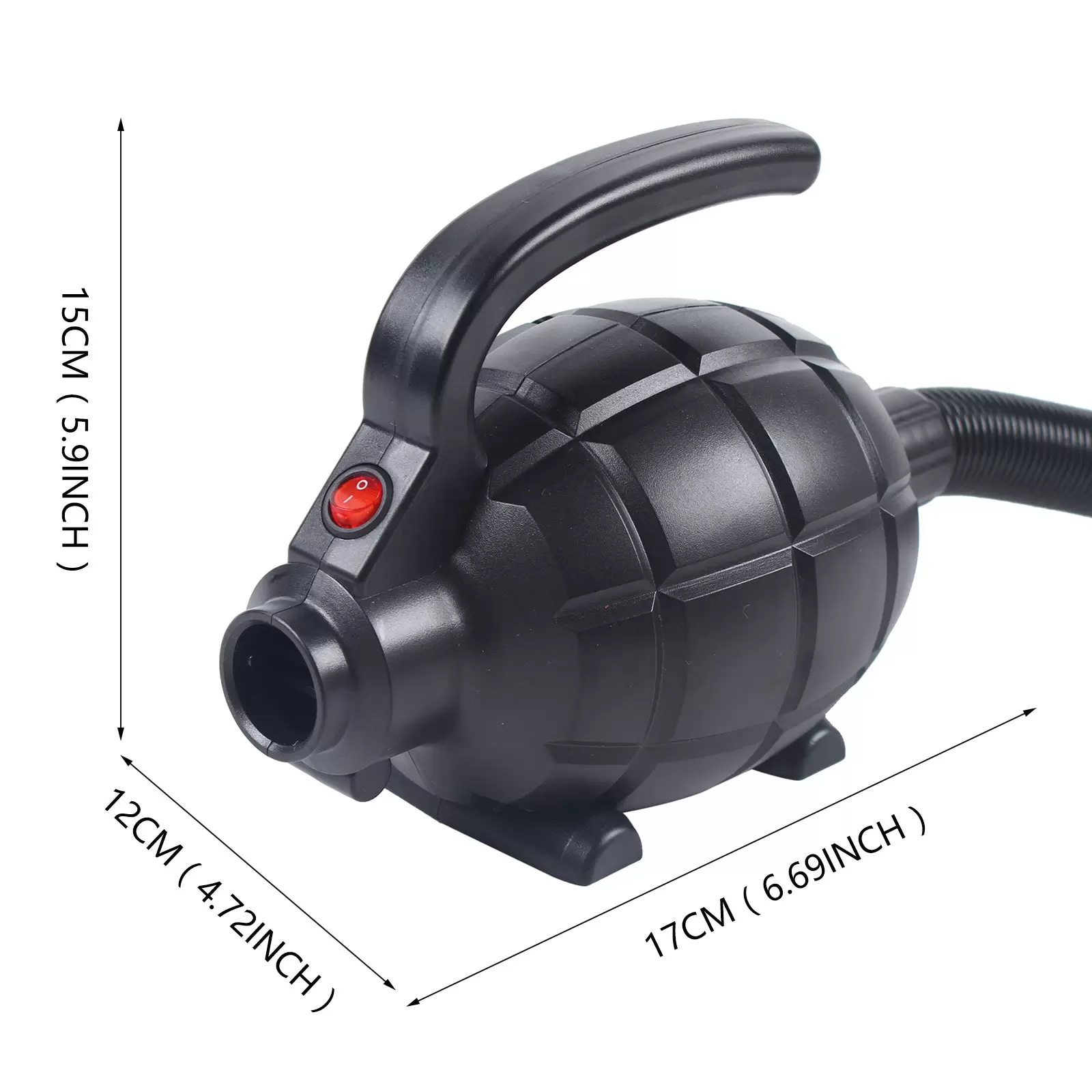 600 W electric air pump - For inflatable boats - 1000 l/min - 2.4 psi inflatable mattress with 4 nozzles for Tumbling Air Track mats 600 W electric air pump - For inflatable boats - 1000 l/min - 2.4 psi inflatable mattress with 4 nozzles for Tumbling Air Track mats