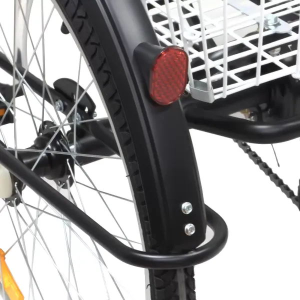 24" Adult Bike Tricycle 6 Speed 3 Wheel Tricycle for Adults and Seniors 24" Adult Bike Tricycle 6 Speed 3 Wheel Tricycle for Adults and Seniors