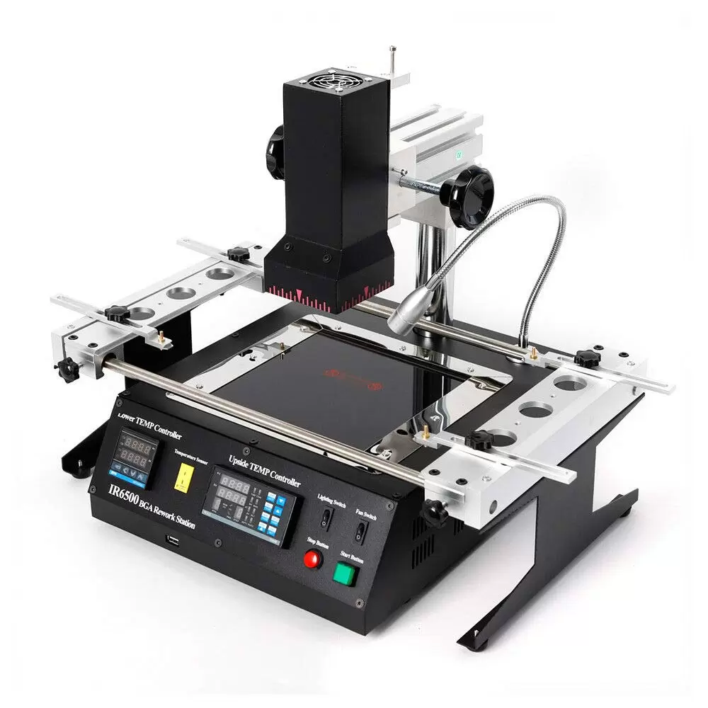 1250W IR6500 Soldering Station Infrared BGA Rework Station Premium Soldering Stations SMD Welding Machine Heating Infrared Reballing Machine