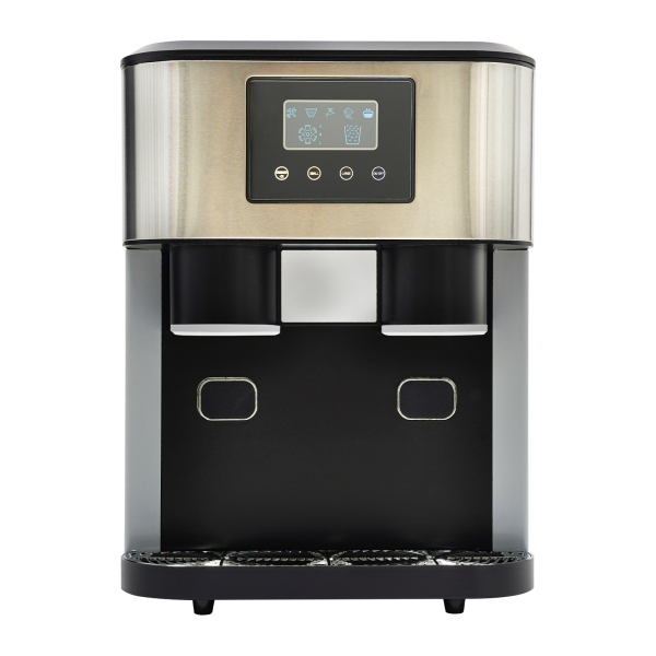 3in1 Crushed Ice and Ice Cube Maker with an LCD and Transparent Window Crushed Ice and Ice Cube Maker Ice Maker Machine for Making Ice Crushing Ice and Ice Water