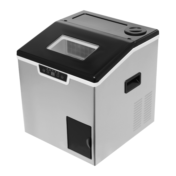 220V Ice Cube Maker Ice Maker Crushed Ice And Ice Cube Maker 2 In1 Crushed Ice And Ice Cube Maker Used In Milk Tea Shops Coffee Shops