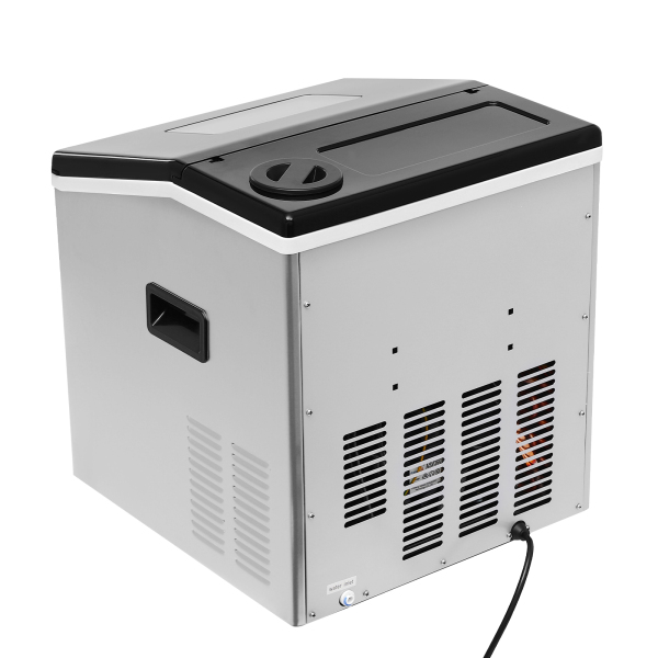 220V Ice Cube Maker Ice Maker Crushed Ice And Ice Cube Maker 2 In1 Crushed Ice And Ice Cube Maker Used In Milk Tea Shops Coffee Shops