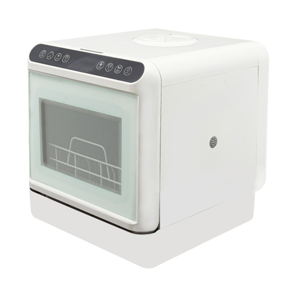Countertop Dishwasher Portable Compact Dishwasher Mini Dishwasher Four Wash Modes Installation-free for Small Houses Apartments Dormitories
