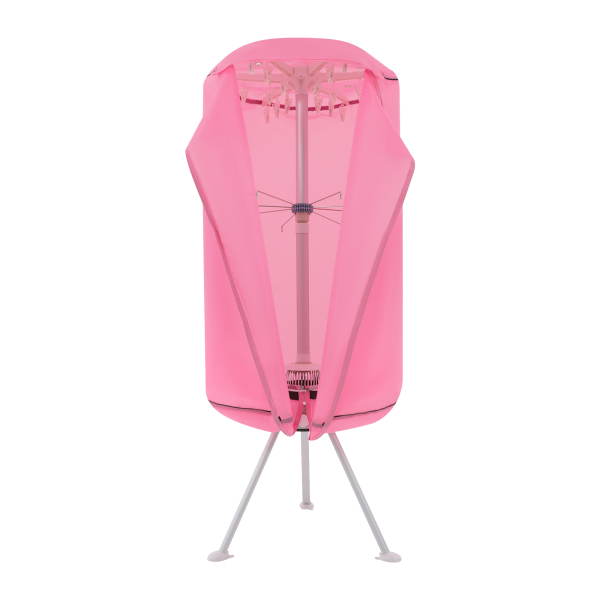 220V Portable Clothes Dryer, Clothes Dryer, 2 Tiers Clothes Dryer for Homes, Apartments - Pink