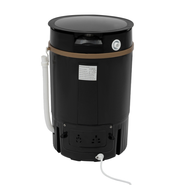 Portable Mini Washing Machine Washing Machine With Drip Basket Multi-function Washing Machine 12.2*11.81*18.5in Black