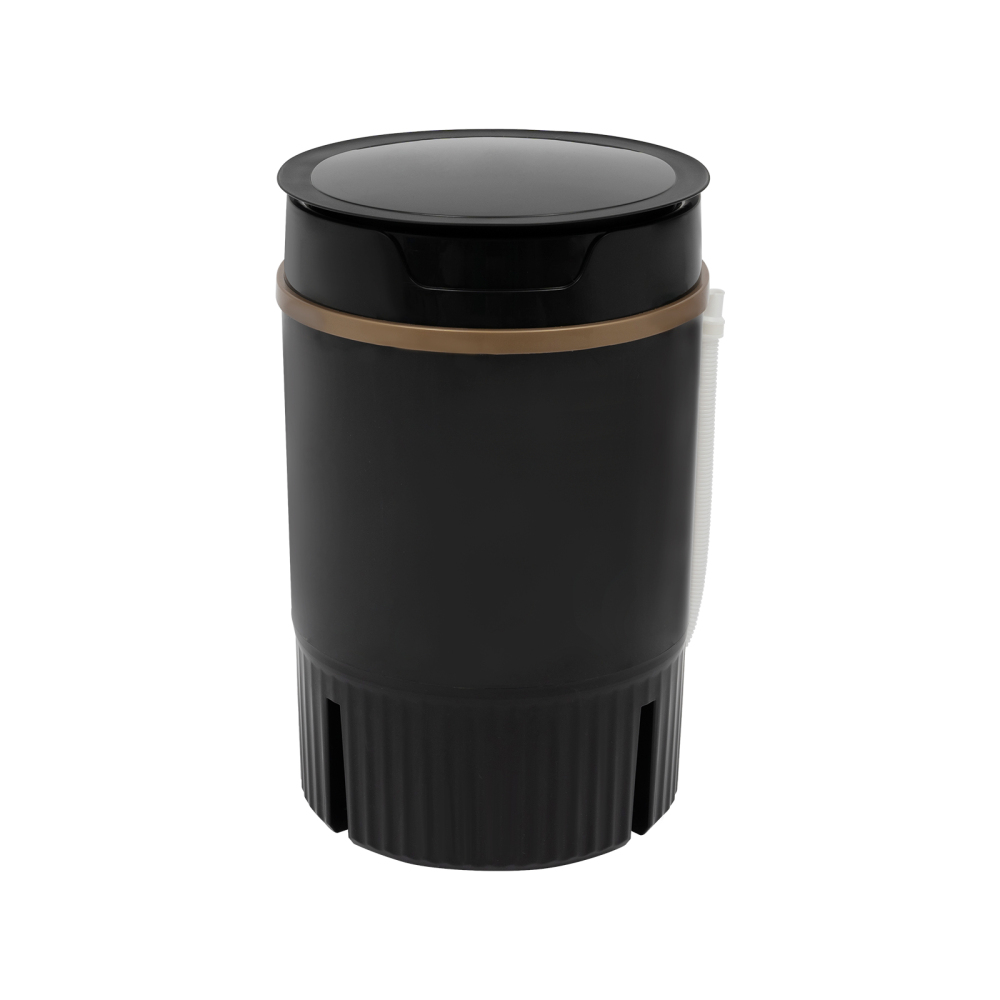 Portable Mini Washing Machine Washing Machine With Drip Basket Multi-function Washing Machine 12.2*11.81*18.5in Black