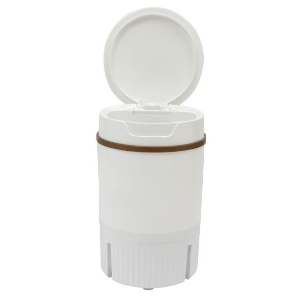 Portable Mini Washing Machine Washing Machine With Drip Basket Multi-function Washing Machine 12.2*11.81*18.5in White