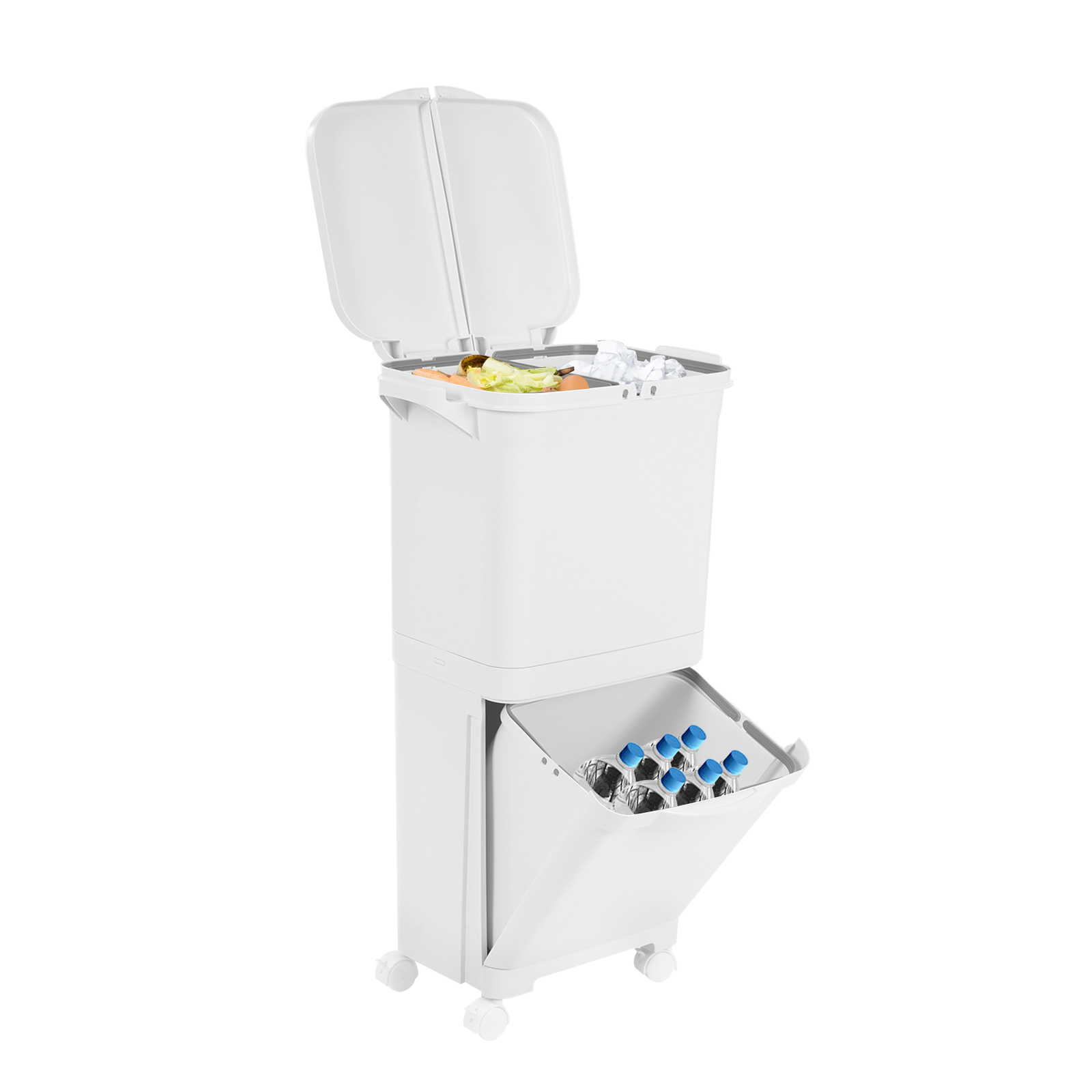 Kitchen Trash Can, Sorting Trash Bin, Vertical Trash Can Kitchen Trash Can, Sorting Trash Bin, Vertical Trash Can