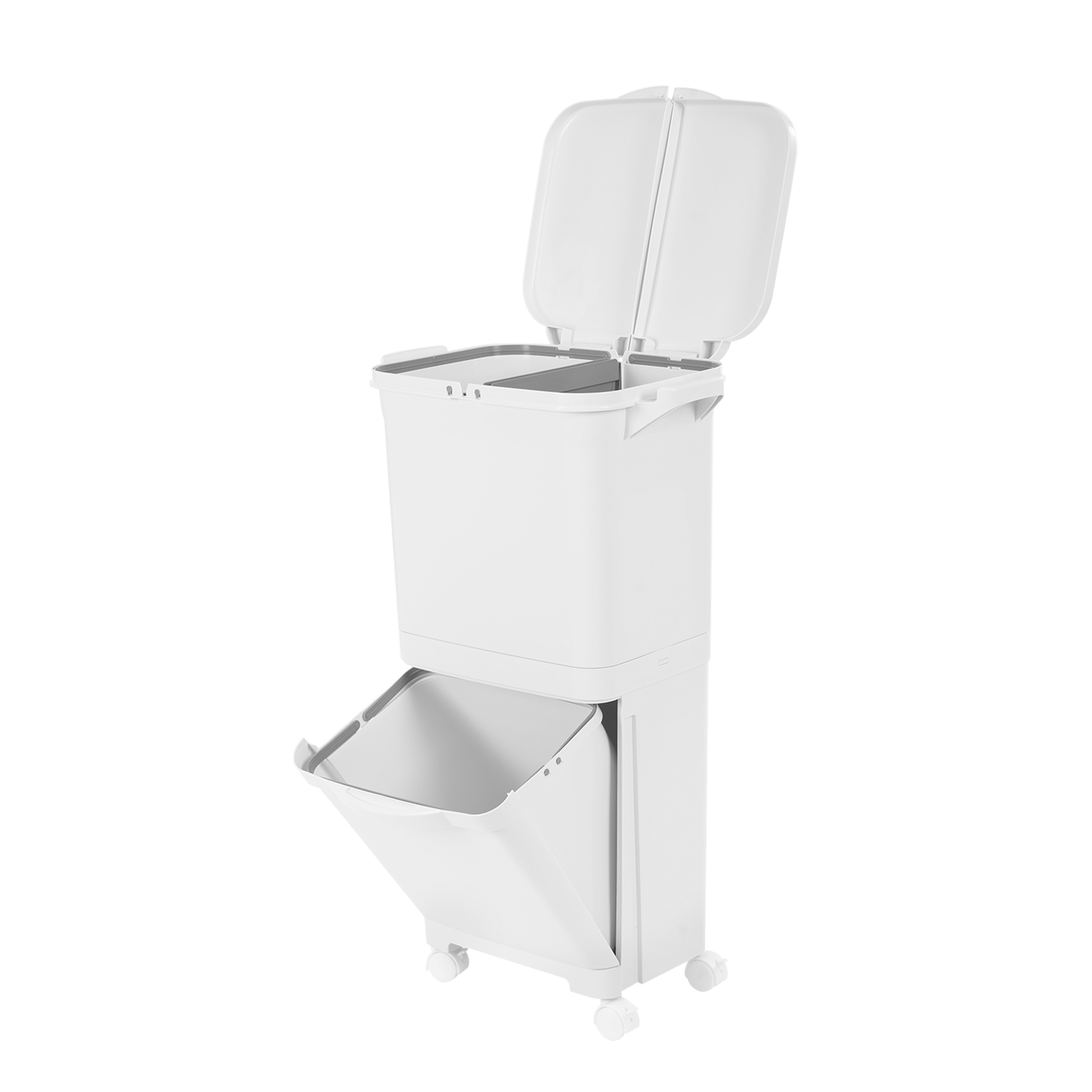 Kitchen Trash Can, Sorting Trash Bin, Vertical Trash Can