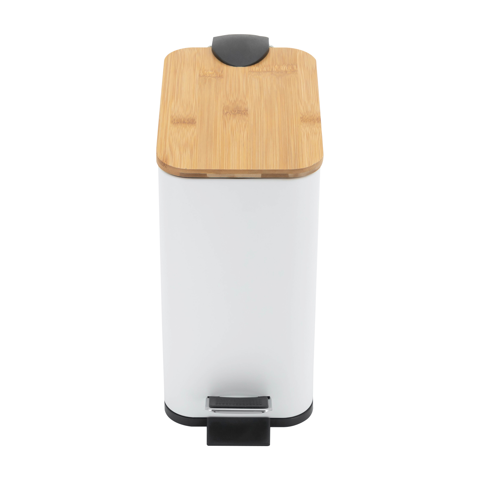 White Kitchen Trash Can with Lid, Close Lid Bathroom Trash Can, Garbage Can White Kitchen Trash Can with Lid, Close Lid Bathroom Trash Can, Garbage Can