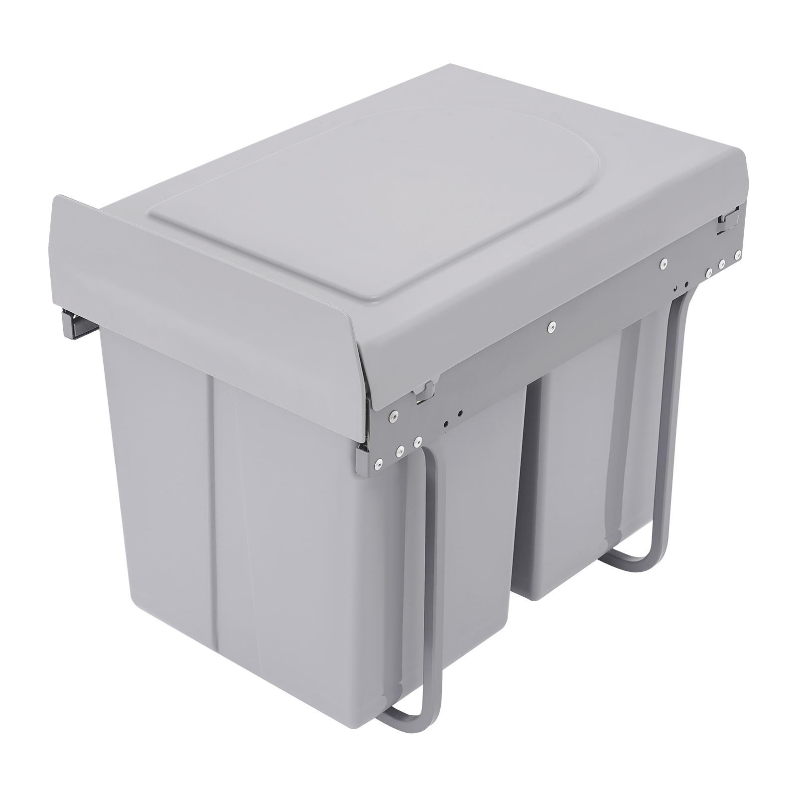 Kitchen Waste Bin, 40L Pullout Recycling Garbage Trash Can, Sliding Kitchen Recycle Waste Bin Kitchen Waste Bin, 40L Pullout Recycling Garbage Trash Can, Sliding Kitchen Recycle Waste Bin