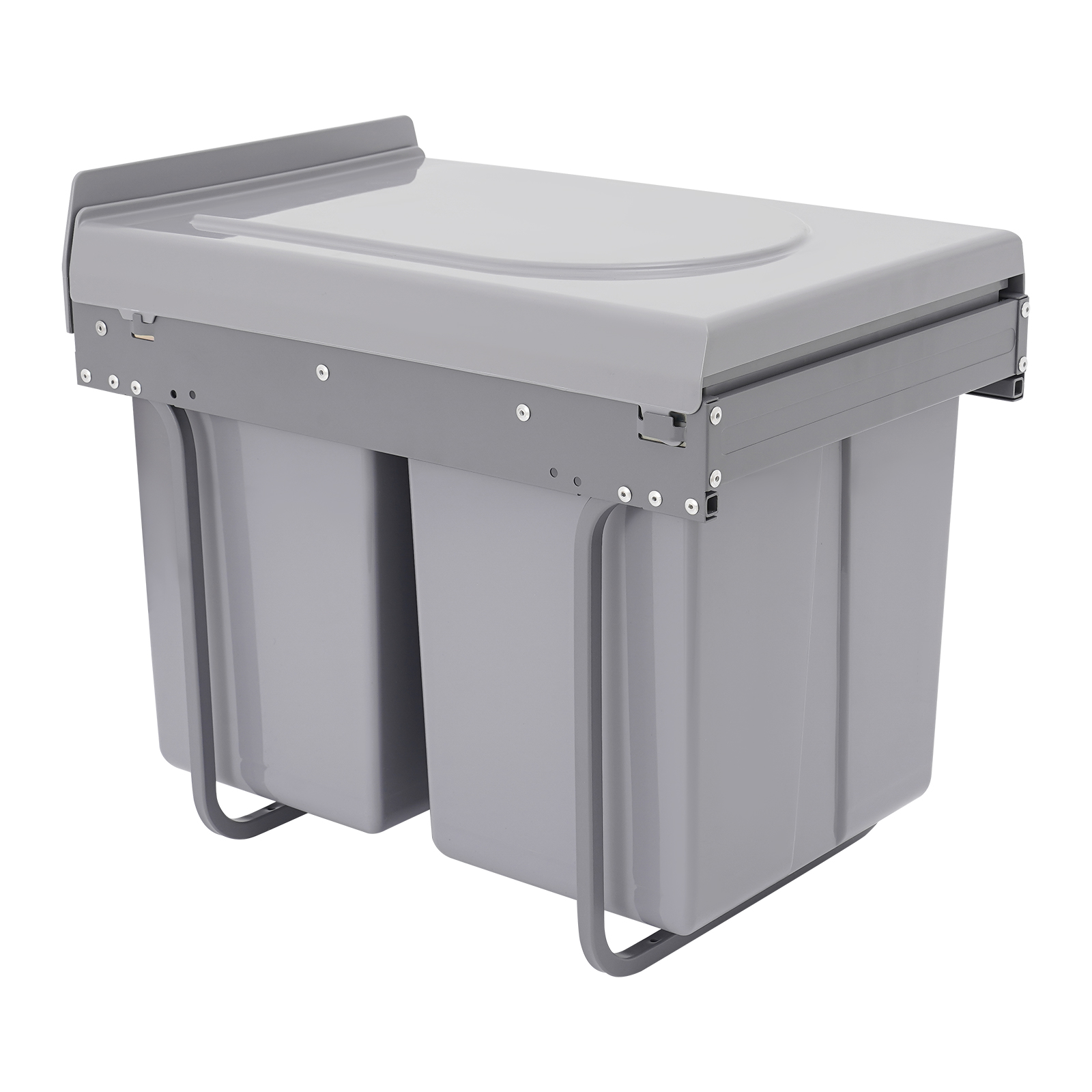 Kitchen Waste Bin, 40L Pullout Recycling Garbage Trash Can, Sliding Kitchen Recycle Waste Bin Kitchen Waste Bin, 40L Pullout Recycling Garbage Trash Can, Sliding Kitchen Recycle Waste Bin