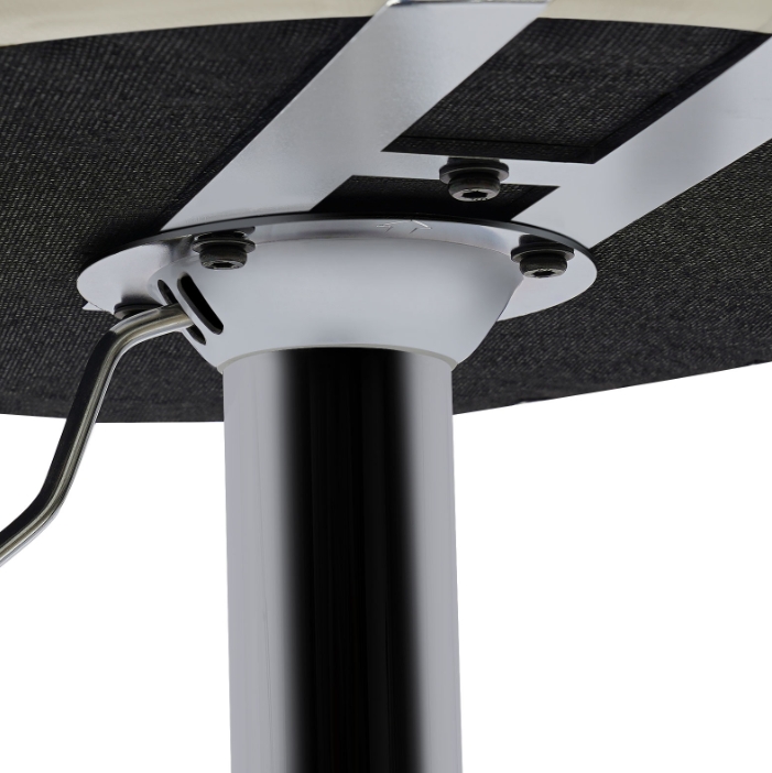 360° rotating lift bar chair, bar chair - white - silver feet, maximum load-bearing capacity 150kg 360° rotating lift bar chair, bar chair - white - silver feet, maximum load-bearing capacity 150kg