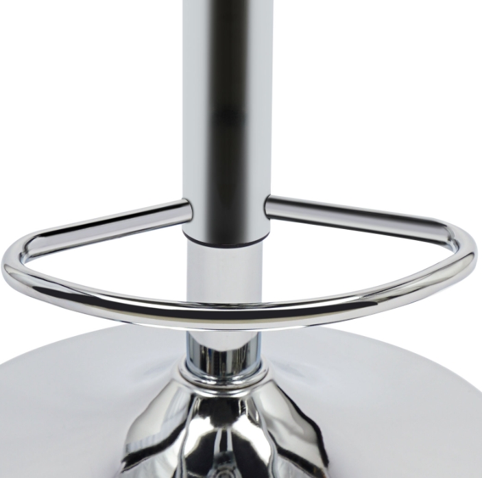 360° rotating lift bar chair, bar chair - white - silver feet, maximum load-bearing capacity 150kg 360° rotating lift bar chair, bar chair - white - silver feet, maximum load-bearing capacity 150kg